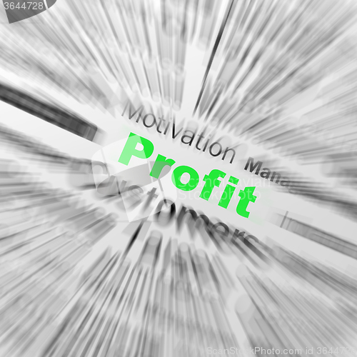 Image of Profit Sphere Definition Displays business Earnings And Incomes