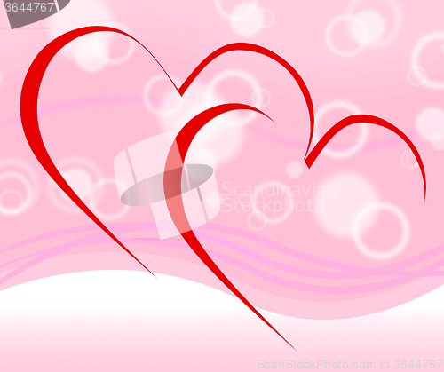 Image of Intertwined Hearts Mean Dating Proposal And Engagement