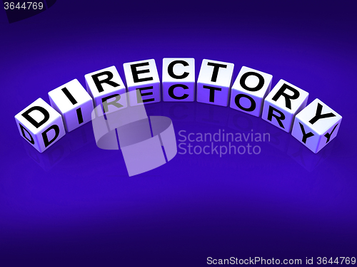 Image of Directory Blocks Show Data Organized in Order