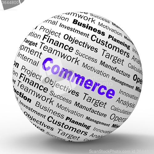 Image of Commerce Sphere Definition Means Commercial Trade And Business S