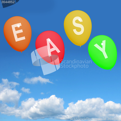 Image of Four Easy Balloons Show Simple Promos and Convenient Buying Opti