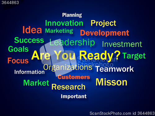 Image of Are You Ready Brainstorm Shows Prepared For Business
