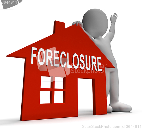 Image of Foreclosure House Shows Repossession And Sale By Lender