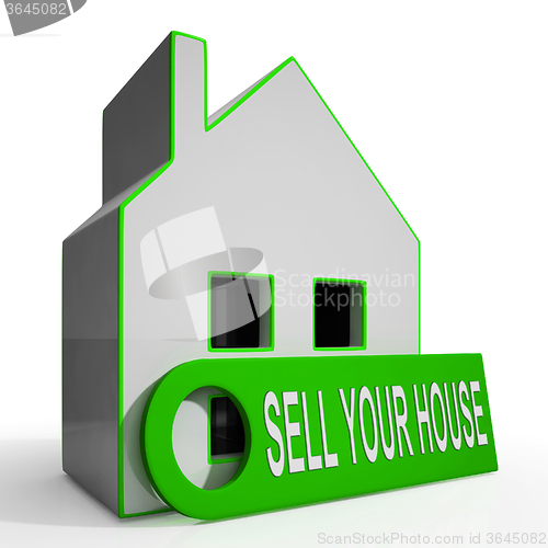 Image of Sell Your House Home Means Property Available To Buyers