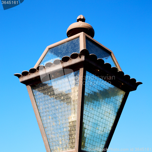 Image of abstract europe in the sky of italy lantern and  illumination