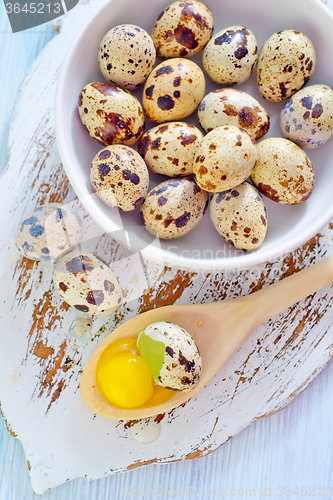 Image of quail eggs