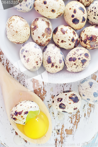 Image of quail eggs