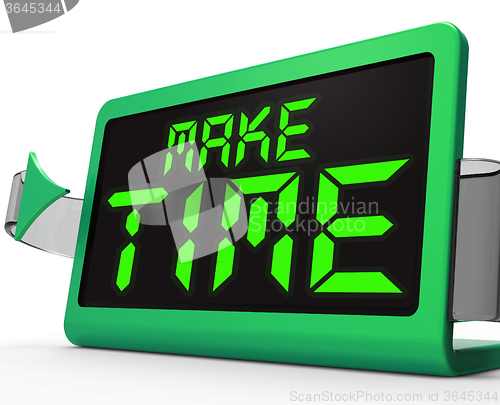 Image of Make Time Clock Means Fit In What Matters