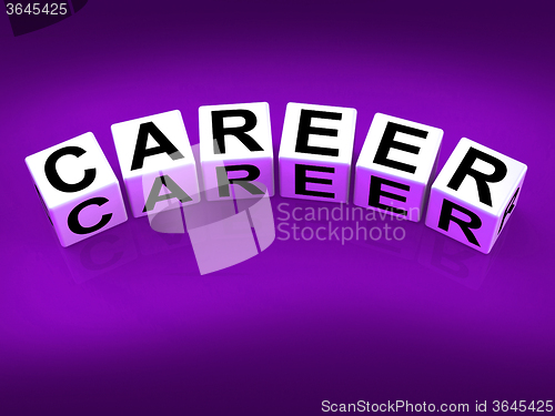 Image of Career Blocks Refer to Professional and Work Life