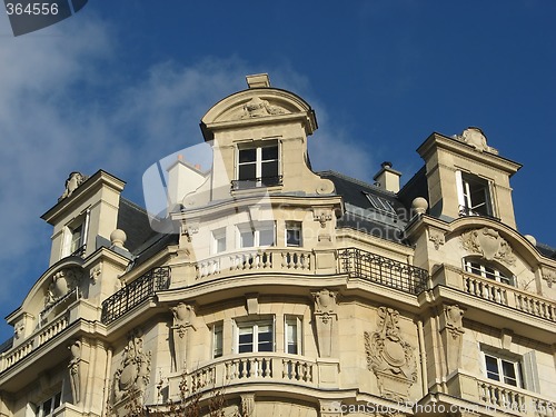 Image of Ancient parisian building