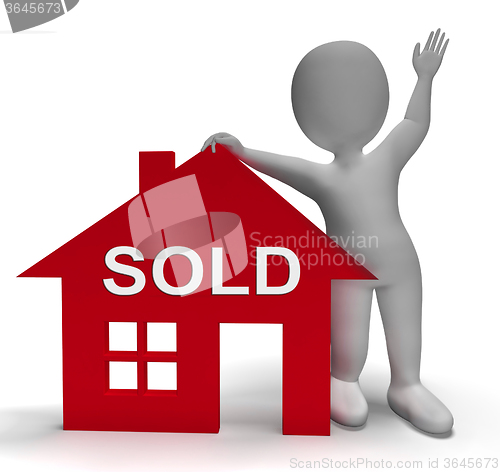 Image of Sold House Means Successful Offer On Real Estate