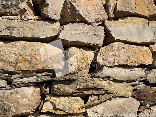 Image of stone wall texture