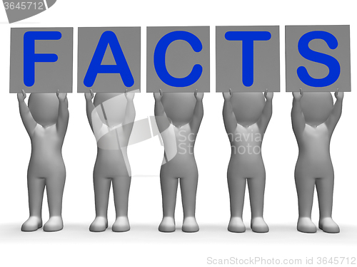 Image of Facts Banners Means Truth Information And Knowledge