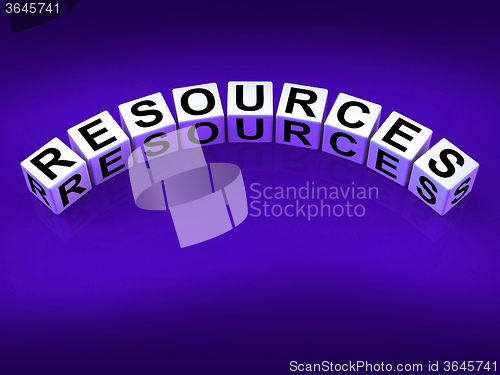 Image of Resources Blocks Mean Collateral Assets and Savings