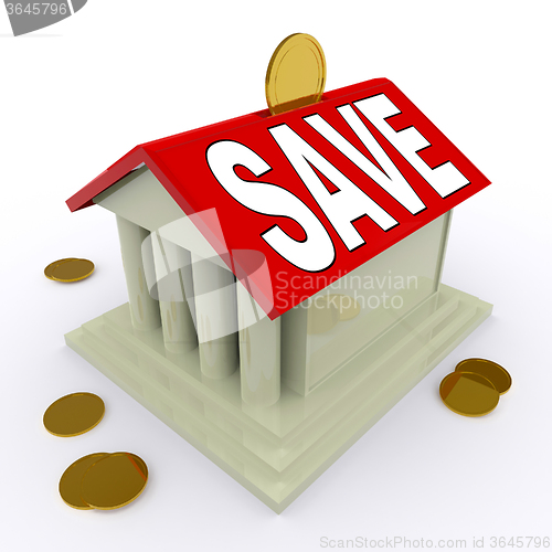 Image of Save On House Means Saving For Deposit Or Home