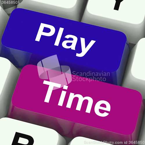 Image of Play Time Keys Show Playing And Entertainment For Children