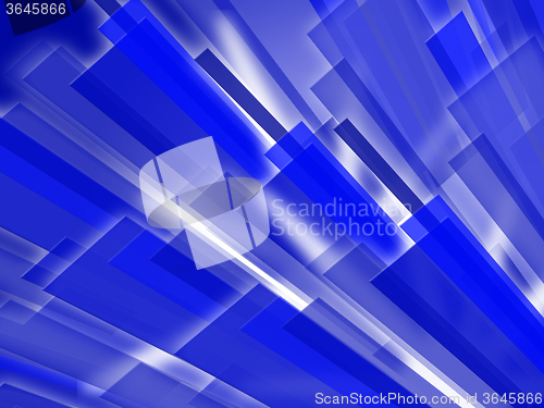 Image of Blue Bars Background Shows Blue Stripes And Lines