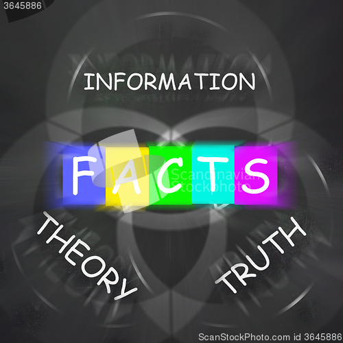 Image of Words Displays to Information Truth Theory and Fact