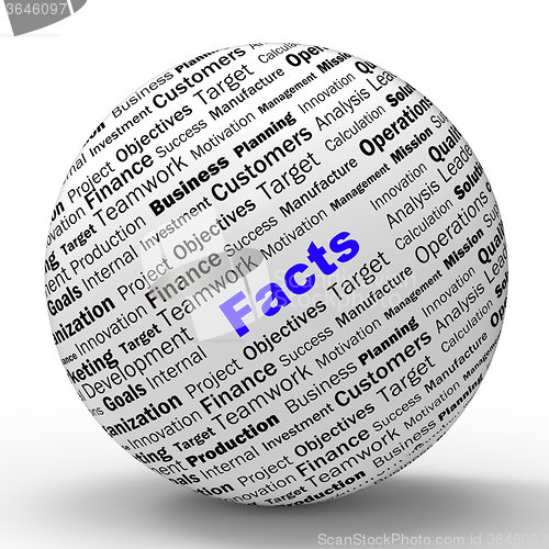 Image of Facts Sphere Definition Means Truth And Wisdom