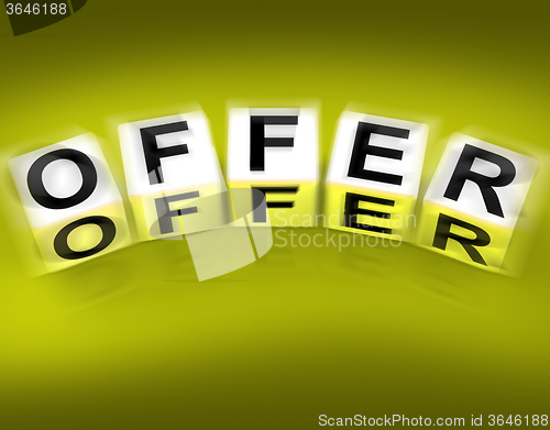 Image of Offer Blocks Displays Promote Propose and Submit