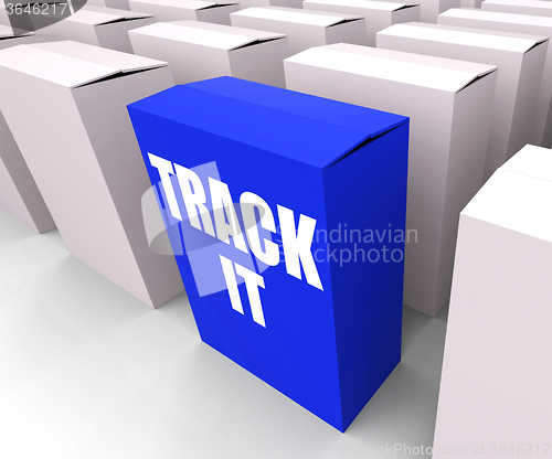 Image of Track It Means to Follow an Identification Number on a Package