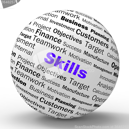Image of Skills Sphere Definition Means Special Abilities Or Aptitudes