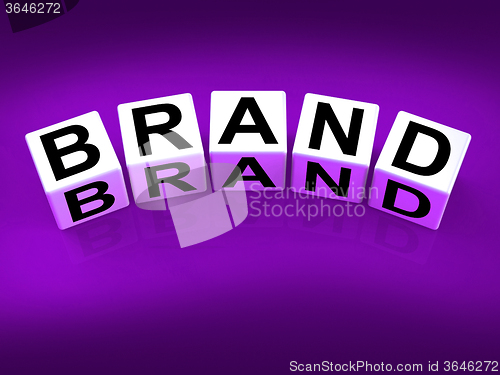 Image of Brand Blocks Refer to Labels Trademarks and Brands