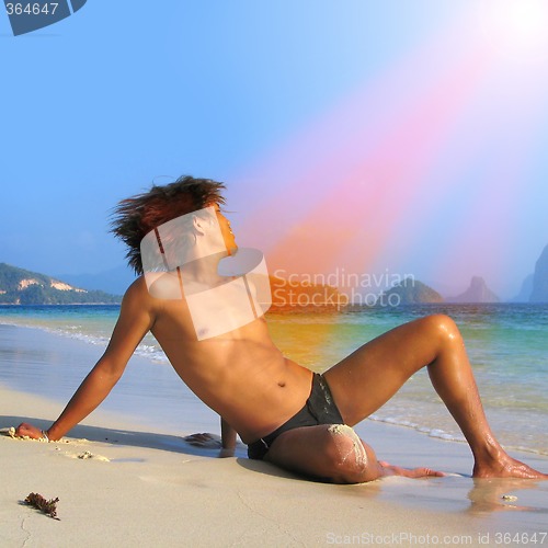 Image of Exotic Sunrays Worshipper