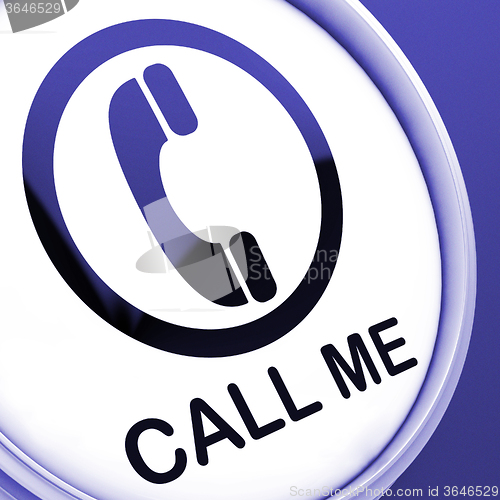 Image of Call Me Button Shows Talk or Chat