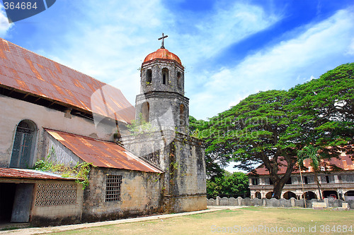 Image of Old landmark Filipino Church and Convent