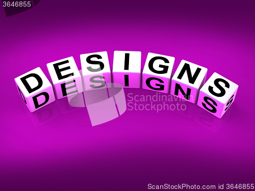 Image of Designs Blocks Mean to Design Create and to Diagram