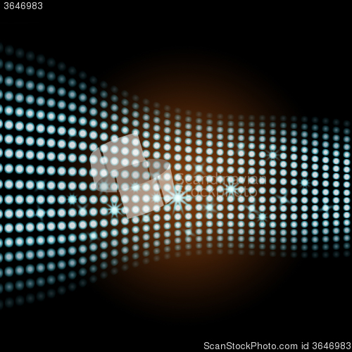 Image of Light Squares Background Means Digital Illustration Or Graphic D