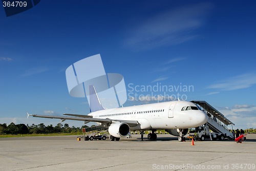 Image of Airplane on tarmac