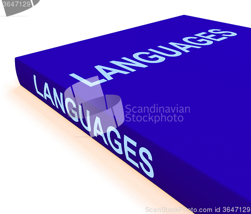 Image of Languages Book Shows Books About Language