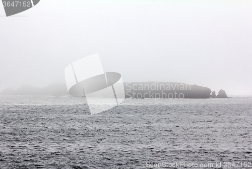 Image of The cold current Litke in Barents sea. archipelago of Novaya Zem
