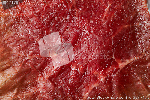 Image of closeup of prosciutto 