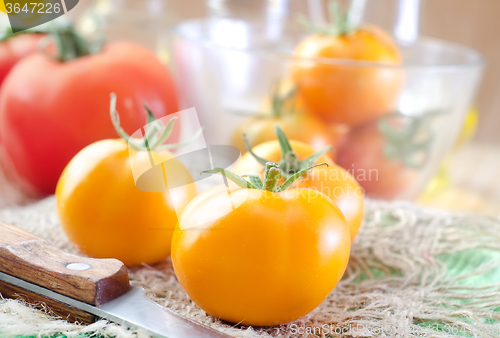 Image of yellow tomato