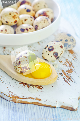 Image of quail eggs