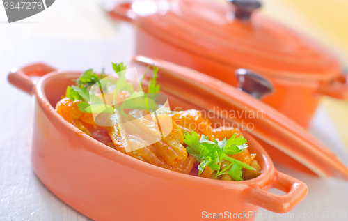 Image of baked vegetables