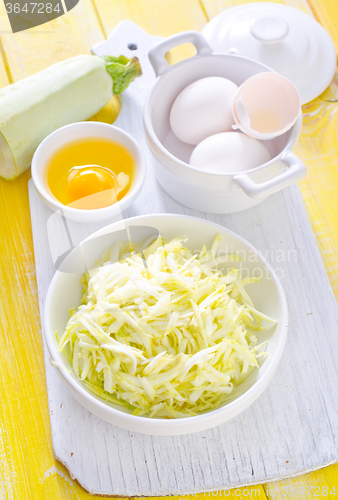 Image of grated marrow