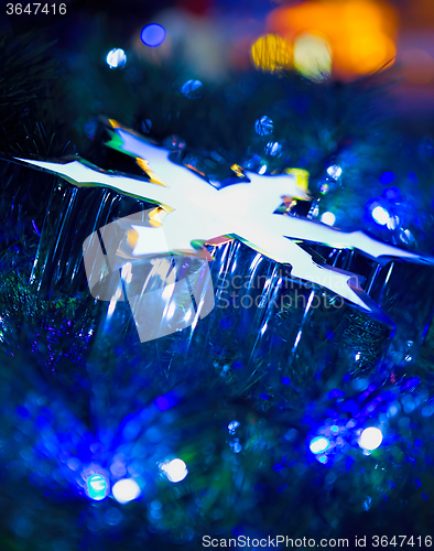 Image of Abstract Christmas Star