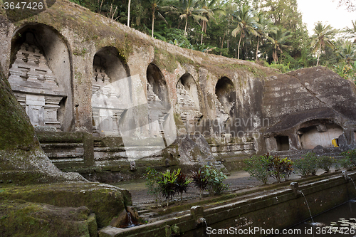 Image of Gunung kawi temple in Bali, Indonesia, Asia