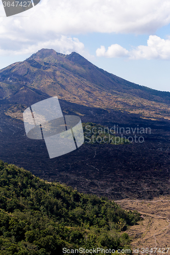 Image of Batur volcano and Agung mountain, Bali