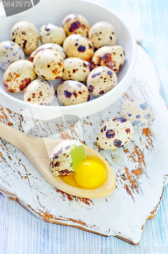 Image of quail eggs