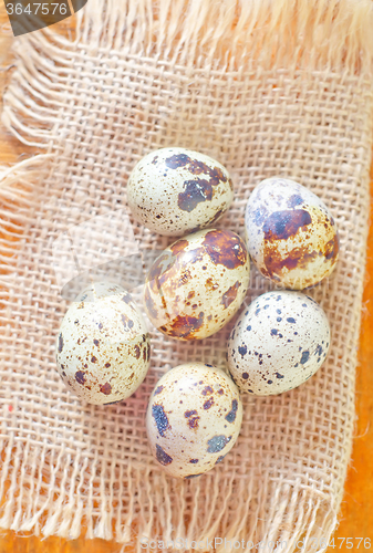 Image of quail eggs