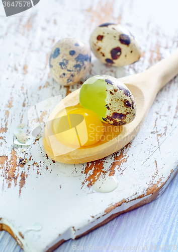 Image of quail eggs