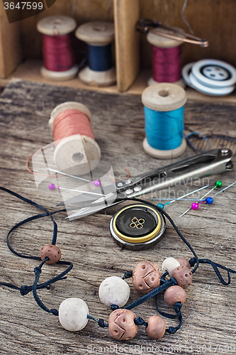 Image of Tools and accessories needlework