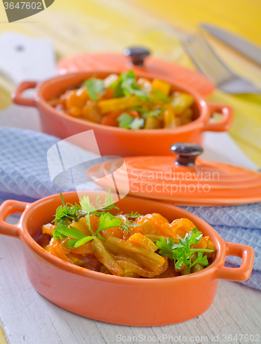 Image of baked vegetables