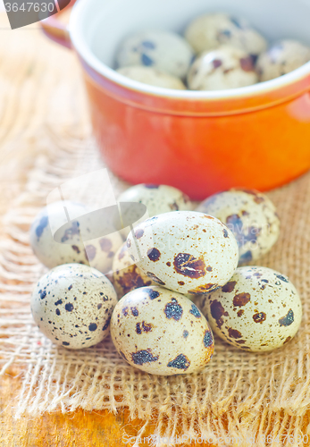 Image of quail eggs