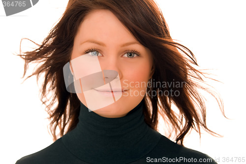 Image of young beautiful woman
